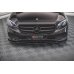 Накладка сплиттер на передний бампер на Mercedes E W213